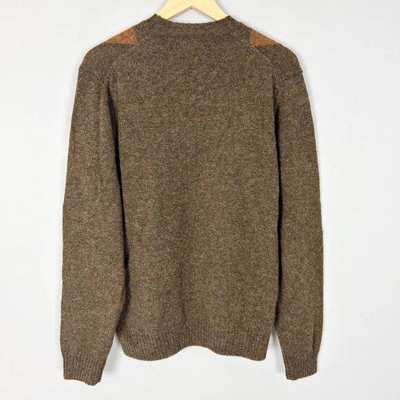 Alan Paine Argyle Pure New Wool Crewneck Sweater Size UK 48” US XXL Men's - Picture 2 of 4